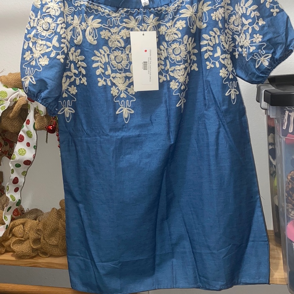 Off the shoulder dress